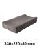 Желоб широкий 330х220х80